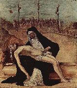 Ercole de Roberti Predellatafel mit Szenen der Passion Christi oil painting reproduction